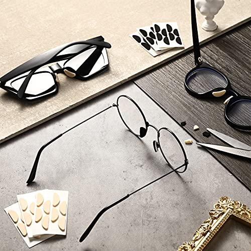 96 Pairs Eyeglass Nose Pads Sponge Glasses Nose Pads Foam Self-Adhesive Nose ...