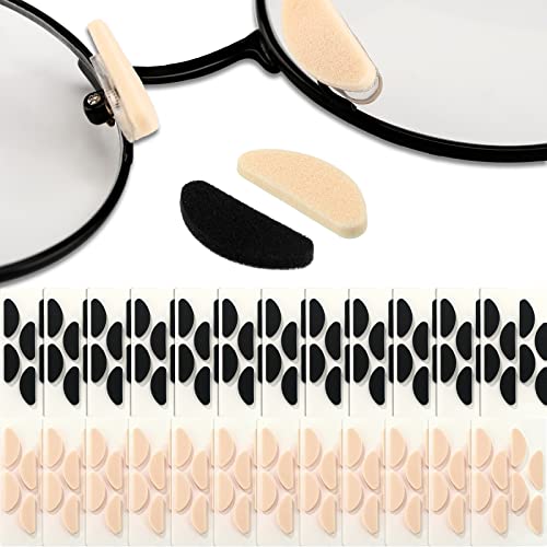 96 Pairs Eyeglass Nose Pads Sponge Glasses Nose Pads Foam Self-Adhesive Nose ...