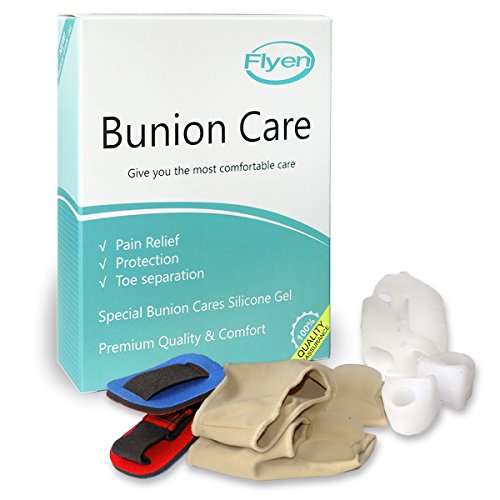 Bunion Corrector & Bunion Relief Protector Sleeves Kit - Treat Pain in Hallux...