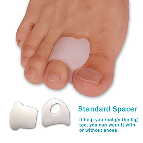 Bunion Corrector & Bunion Relief Protector Sleeves Kit - Treat Pain in Hallux...