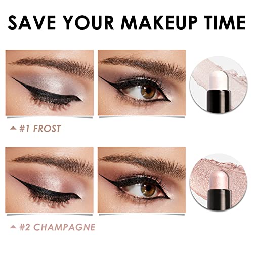 FOCALLURE (2 Pcs) 2 in 1 Eyeshadow and Eyeliner Pen,Waterproof Eye Shadow Pen...
