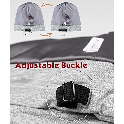 Slap Cap,Satin Lined Long Hair Women Satin Lined Sleeping Night Light Health ...