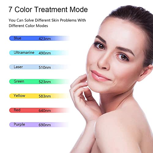7 Color Face Rejuvenation Device PDT Photon Facial Skin Anti-Wrinkle Care Lig...