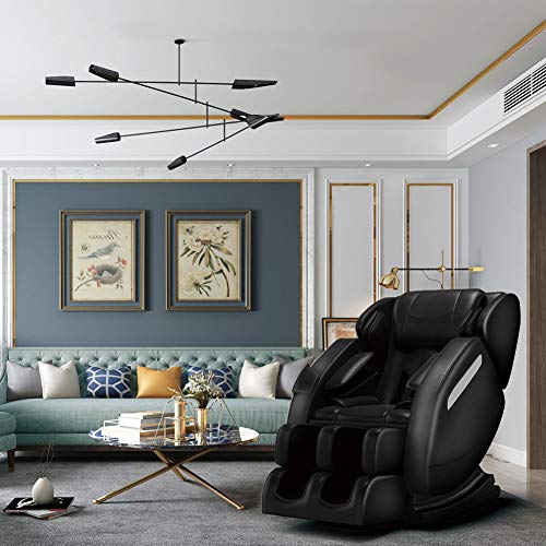 FOELRO Full Body Massage Chair,Zero Gravity Shiatsu Recliner with Air Bags,Ba...