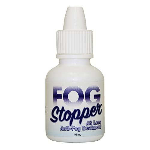 Fog Stopper - Anti-Fog Drops Treatment Effective On All Lenses (AR Coated Inc...