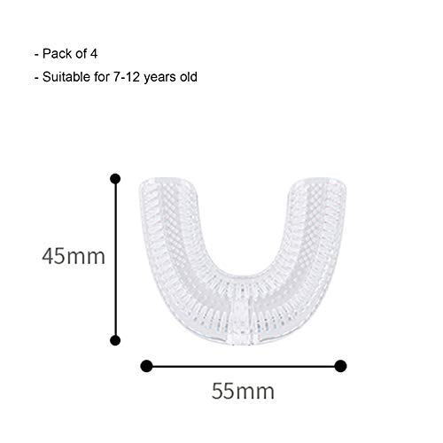 FOKER U-Shaped Electric Toothbrush Brush Replacement Heads, Kids Automatic To...