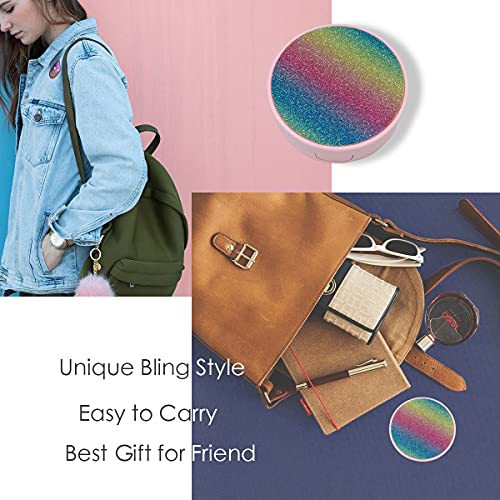 Folaxshoo Contact Lens Case with Mirror and Remover Tool Tweezers Portable Cu...