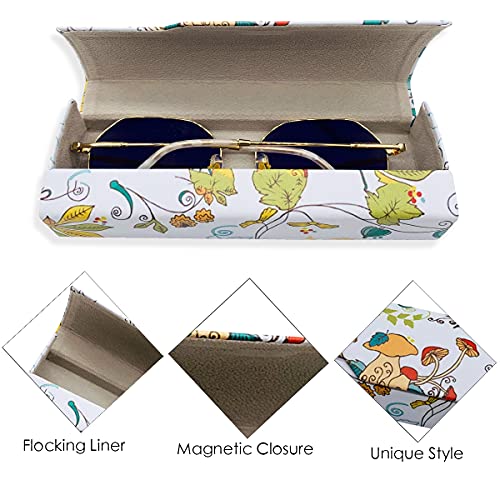 Folaxshoo Eyeglasses Case Stylish Spectacles Hard Cases Portable Unisex Eye G...