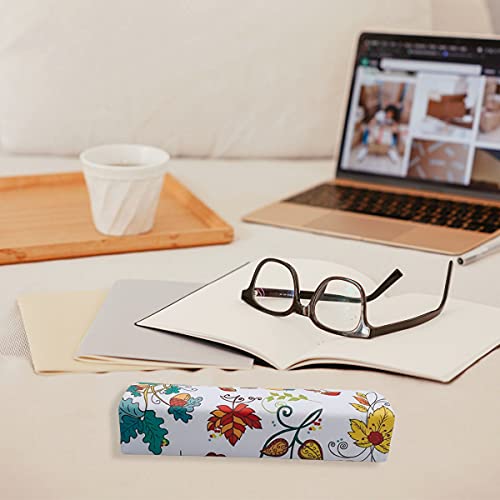 Folaxshoo Eyeglasses Case Stylish Spectacles Hard Cases Portable Unisex Eye G...