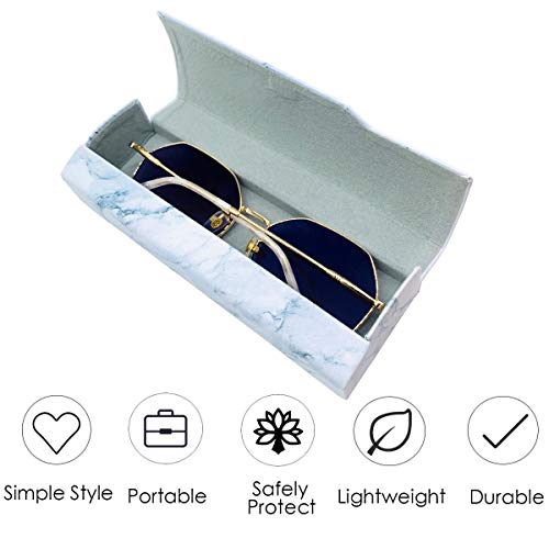 Folaxshoo Glasses Case Spectacle Hard Shell Case Handmade Unisex Eyeglasses H...