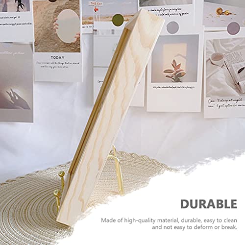 FOMIYES Nail Polish Organizer Wooden Dust- proof Makeup Bottle Holder Essenti...