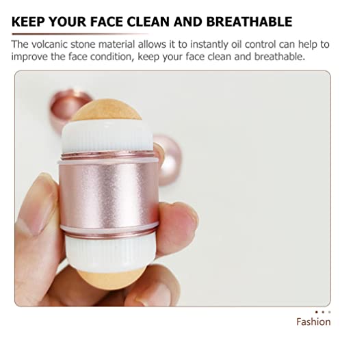 FOMIYES Oil Absorbing Stick Facial Oil Blotting Massager Reusable Oil- Resist...