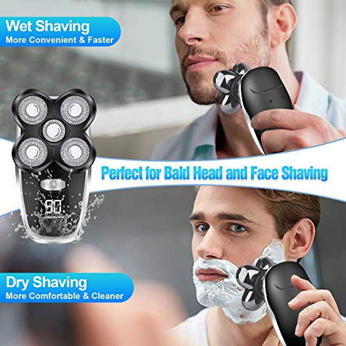 FONDFEEL Head Shavers for Bald Men,Bald Shavers for Men Cordless Head Razors,...