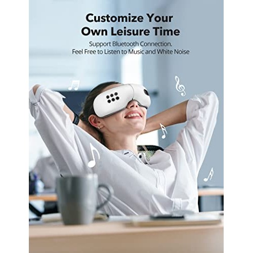Eye Mask with Heat and Cooling Heated Eye Mask for Migraine Redness Cried Dry...
