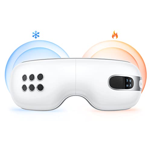 Eye Mask with Heat and Cooling Heated Eye Mask for Migraine Redness Cried Dry...