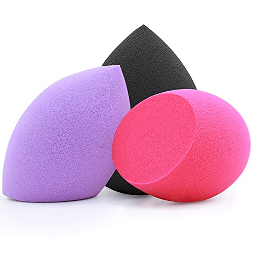 Makeup Sponges, Foonbe Foundation Blending Beauty Sponge, Dry & Wet Use for P...