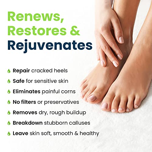 Foot Cure Callus Remover Kit for Feet - Professional Extra Strength Callus Re...