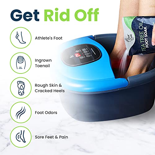 Tea Tree Oil Foot Soak with Epsom Salt - Made in USA - For Athletes, Toenail,...