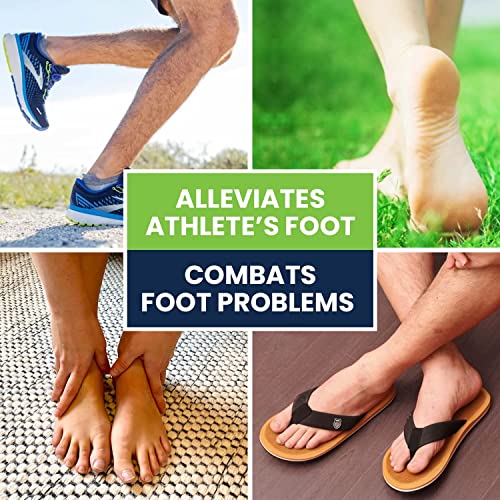 Tea Tree Oil Foot Soak with Epsom Salt - Made in USA - For Athletes, Toenail,...