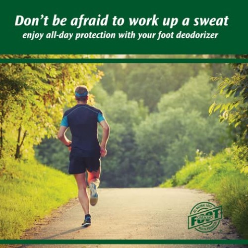 Natural Foot and Shoe Odor Eliminator – Talc-Free Shoe Deodorizer and Body Po...