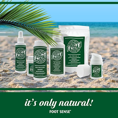 Natural Foot and Shoe Odor Eliminator – Talc-Free Shoe Deodorizer and Body Po...
