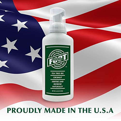 Tea Tree Oil Foaming Therapeutic Body and Foot Wash - Made in USA - Lavender ...
