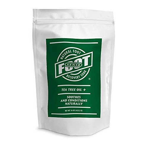 Tea Tree Oil Foot Soak With Epsom Salts, Neem, Lavender, Eucalyptus, Rosemary...