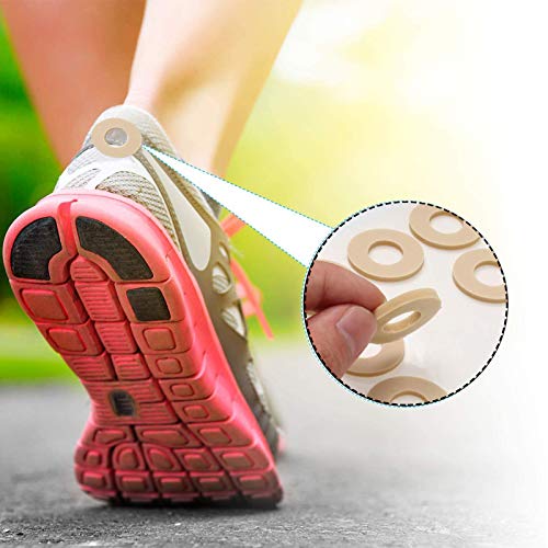 Footsihome 120 Counts Corn Cushion Foam Corn Protectos Pads for Foot, Sticker...