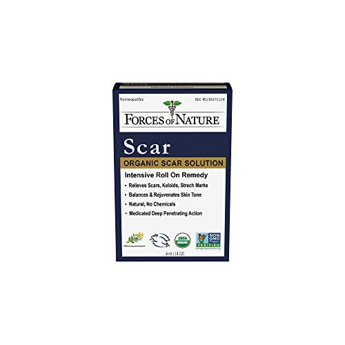 Forces Of Nature, Medicine Scar Control Rollerball Organic, 0.14 Fl Oz