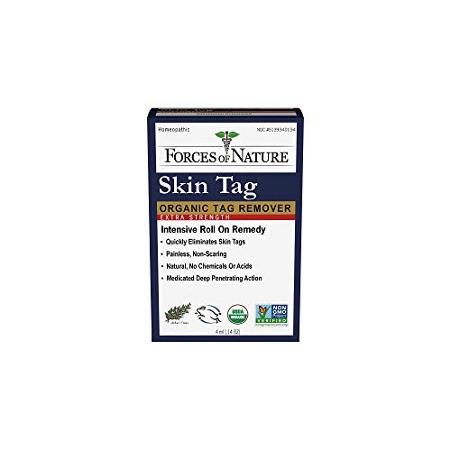 Forces Of Nature, Medicine Skin Tag Remover Roll On Extra Strength Organic, 0...