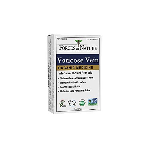 Forces of Nature -Natural, Organic Varicose Vein Treatment (11ml) Non GMO, No...