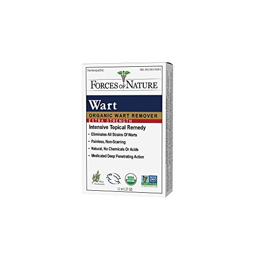 Forces Of Nature -Natural, Organic Wart Remover (11ml) Non Gmo, No Chemicals ...