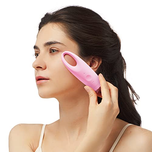 FOREO Iris Illuminating Eye Massager Petal Pink, Targets Dark Circles, Puffin...