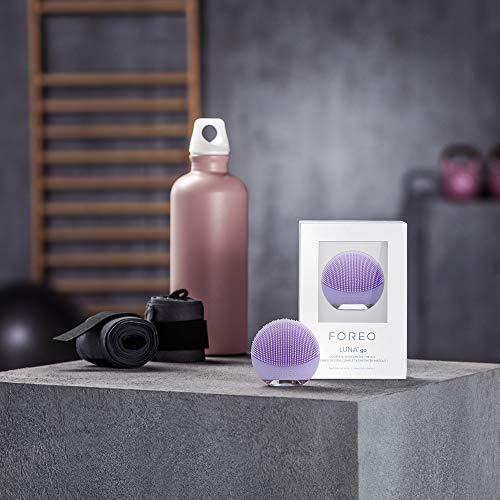 FOREO LUNA go Portable and Personalized Facial Cleansing Brush for Sensitive ...