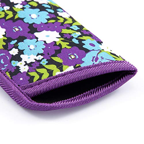 Portable Slender Glasses Case, 3 Pack Portable Small Sunglasses Case Anti-Scr...