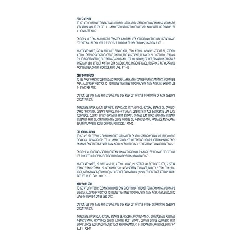 Formula 10.0.6 Mask Collection (4 Piece Kit) Includes Pores Be Pure, Get Your...