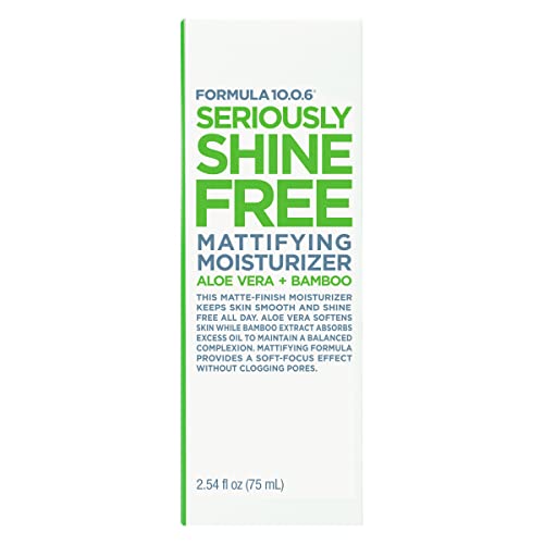 FORMULA 10.0.6 Ten O Six Seriously Shine-Free Moisturizers, Aloe Vera, 2.54 F...