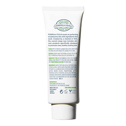 FORMULA 10.0.6 Ten O Six Seriously Shine-Free Moisturizers, Aloe Vera, 2.54 F...