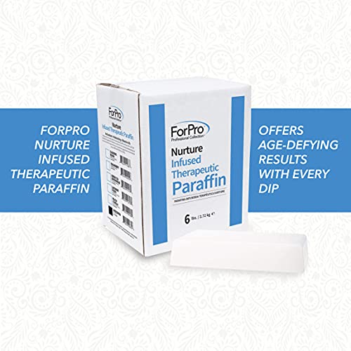 ForPro Nurture Infused Therapeutic Paraffin, Fragrance-Free, Non-Greasy, Age-...