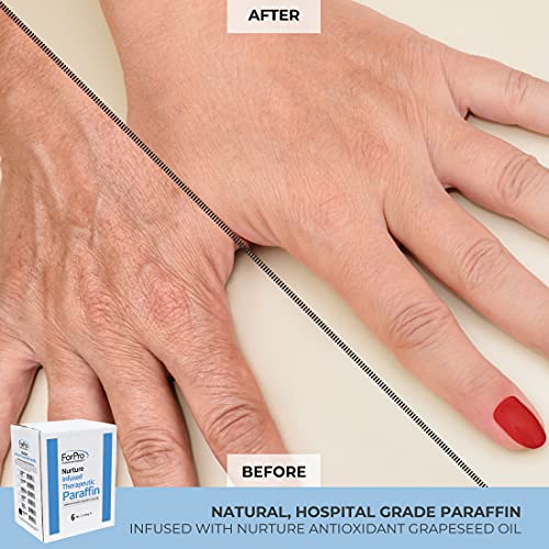 ForPro Nurture Infused Therapeutic Paraffin, Fragrance-Free, Non-Greasy, Age-...