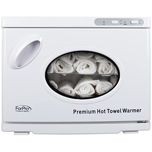 ForPro Professional Collection Classic Hot Towel Warmer Cabinet with UV Steri...