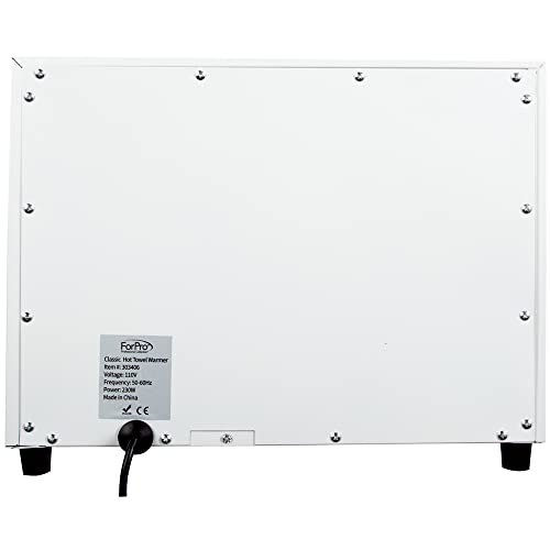 ForPro Professional Collection Classic Hot Towel Warmer Cabinet with UV Steri...