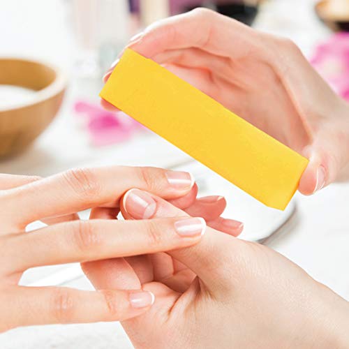 ForPro Ultra Gold Buffing Block, 240 Grit, Four-Sided Manicure & Pedicure Nai...