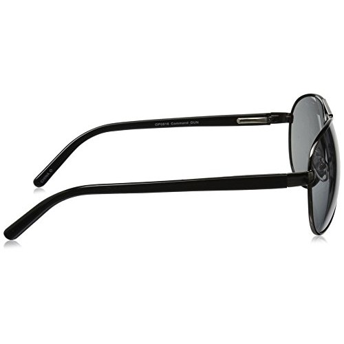 Foster Grant Men's Command Aviator Reading Glasses, DAA, 61 mm + 2.5