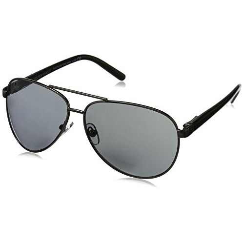 Foster Grant Men's Command Aviator Reading Glasses, DAA, 61 mm + 2.5