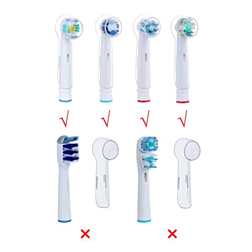 Fowecelt 8 Pack Electric Toothbrush Cover for Protecting Oral-B Replacement B...