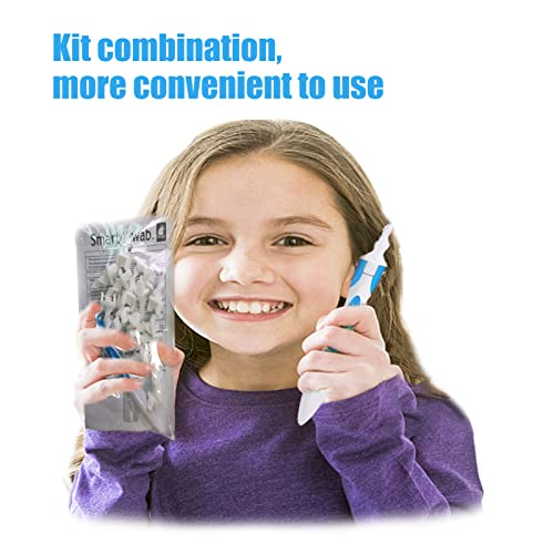 Earwax Silicone Remover with 16 Soft Replaceable Heads, Spiral Ear Wax Remova...