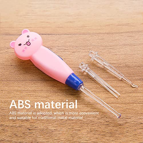 1PC LED Lighting Earwax Remover Tool Removable Luminous Earplugs Earwax Clean...