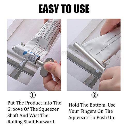 Framendino, 10 Pack Stainless Steel Tube Squeezer Toothpaste Squeezer Keys Di...