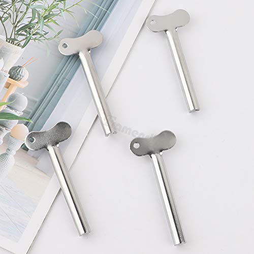Framendino, 10 Pack Stainless Steel Tube Squeezer Toothpaste Squeezer Keys Di...